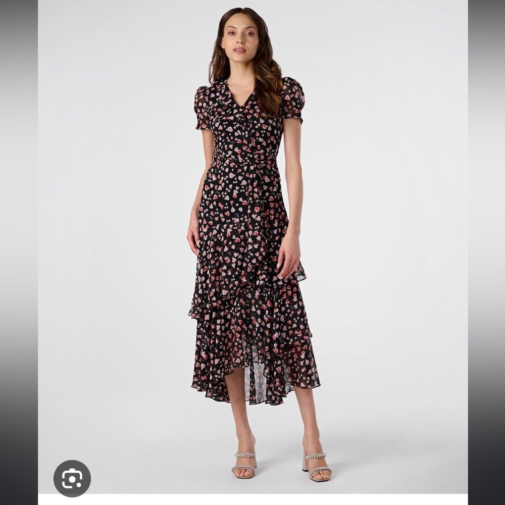 NWT Karl Lagerfeld Paris Womens dress 16 floral